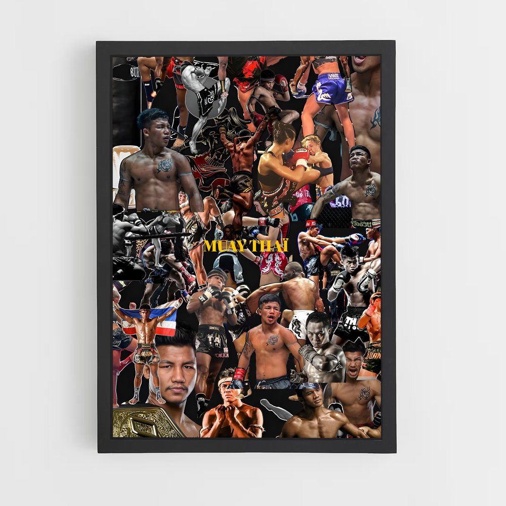 Poster Gladiateurs du Muay Thai (vue 2)